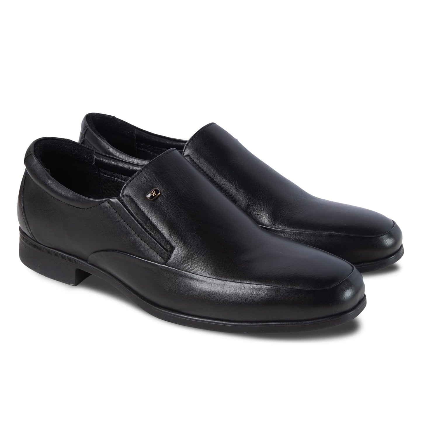 Woodland Men's Black Softy Formal Shoes-8 UK (42EURO) (OGW 6205024)