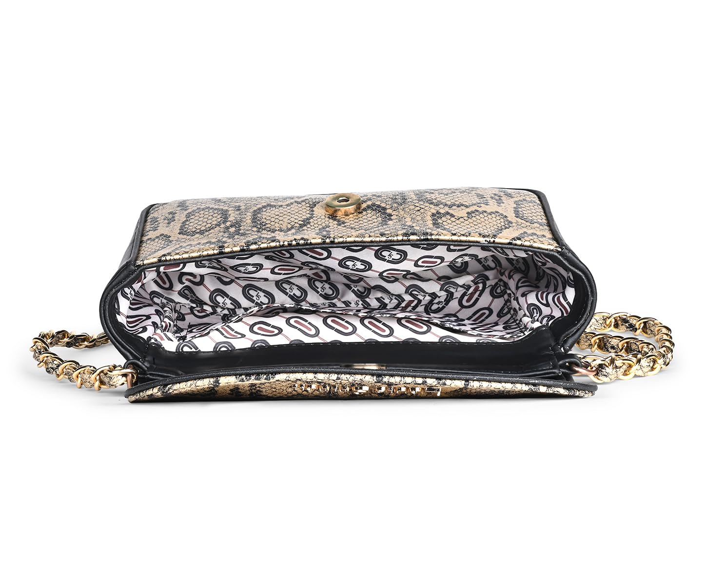 LOUIS STITCH Crossbody Sling Bag for Women | Textured Golden Mini Satchel Bag Purse for Women