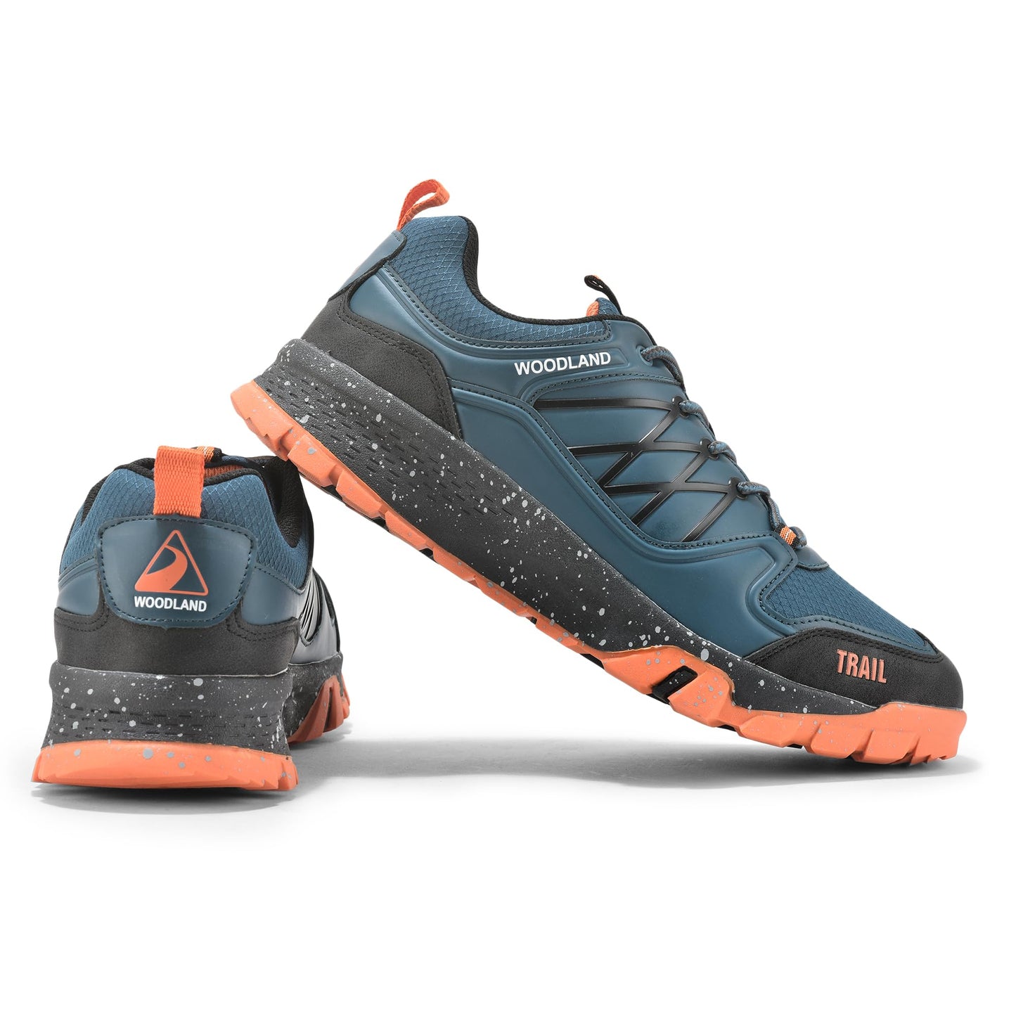 Woodland Men's Navy MESH Sports Shoes-9 UK (43EURO) (22YG292HS)