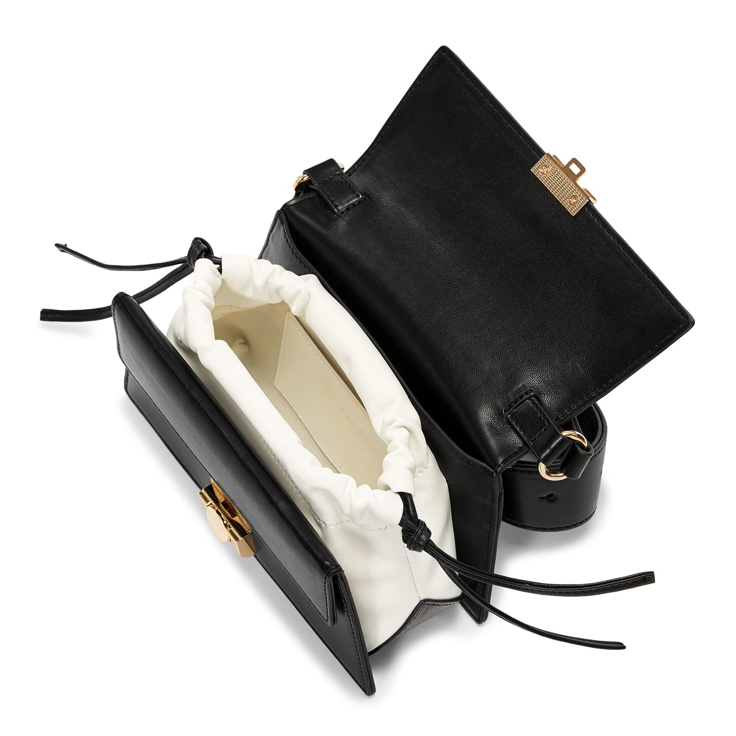 Miraggio Carol Crossbody Bag For Women With Adjustable Western Sling Strap, Black