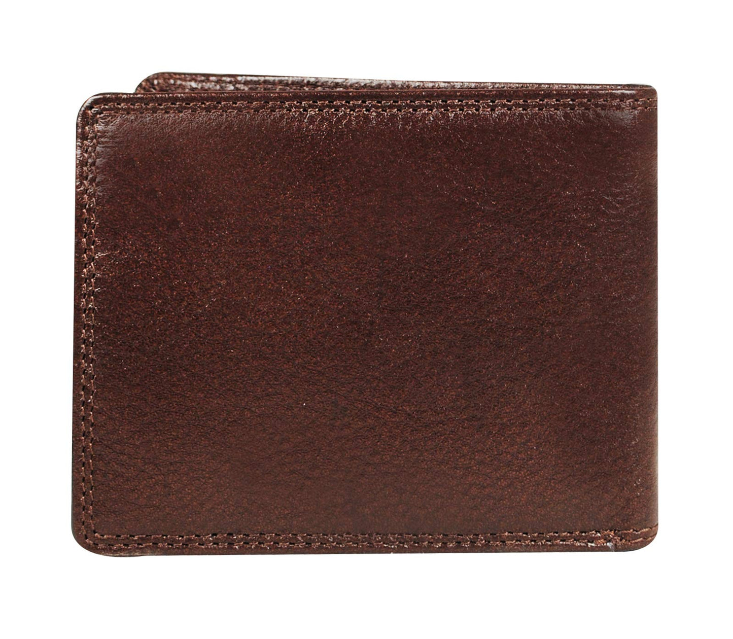 Calfnero Genuine Leather RFID Bifold Wallet for Men | Premium Vintage Leather Wallet with Flip-Up Card Holder, 12 Card Slots & Dual Cash Compartments