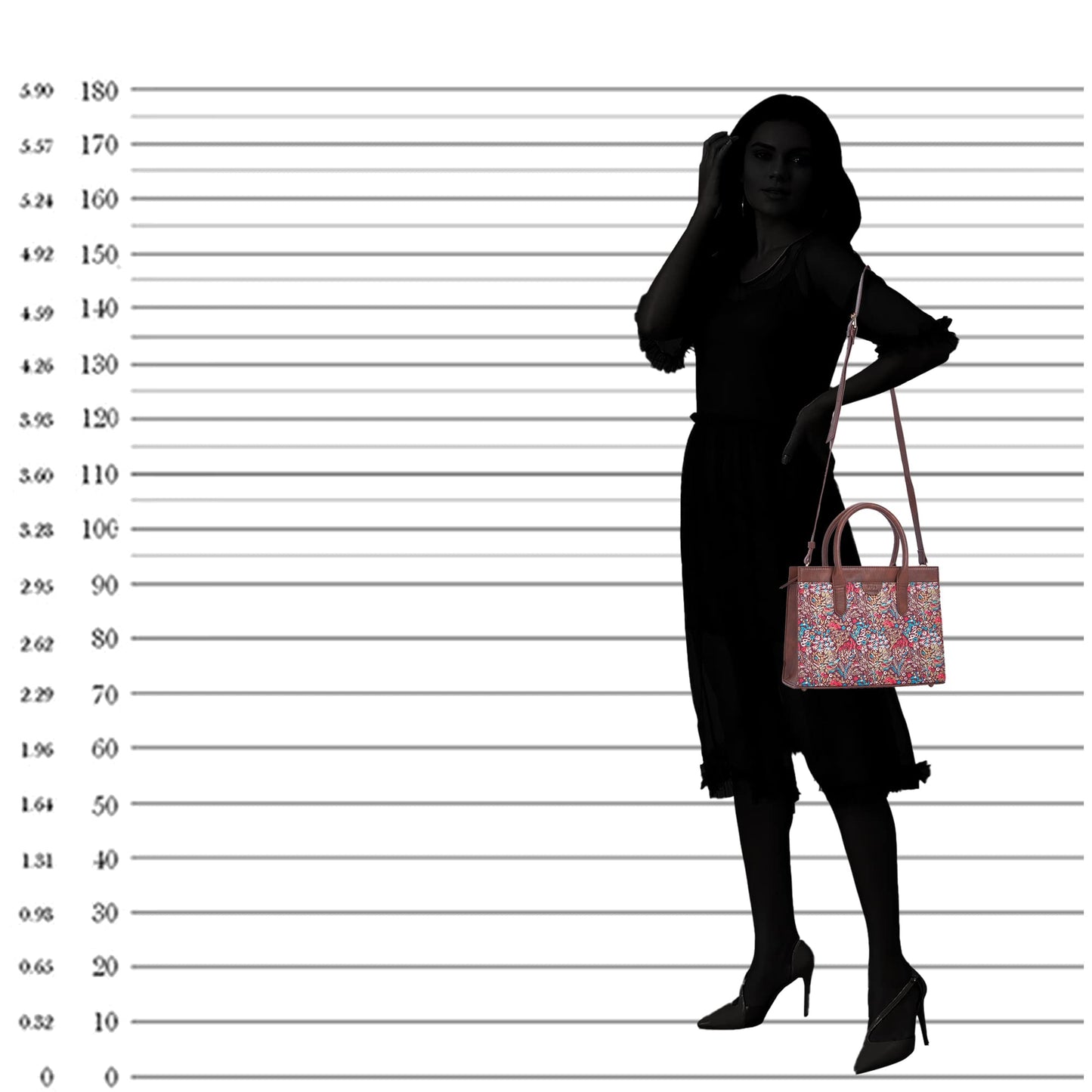 TEAL BY CHUMBAK Office Tote Bag for Women | Stylish Shoulder Bags for College | Professional Canvas Tote Bag | Laptop-Friendly College Bag