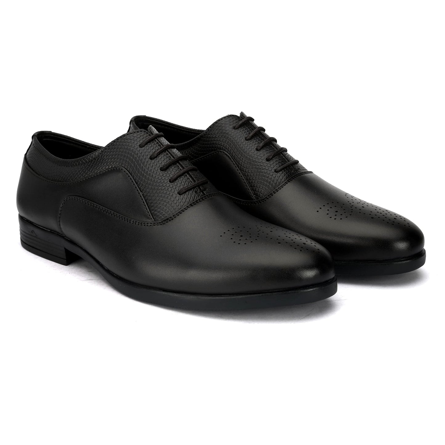 STANPHORD Men's Harmony Black Formal Shoes_11 UK (TPAJ 5006)