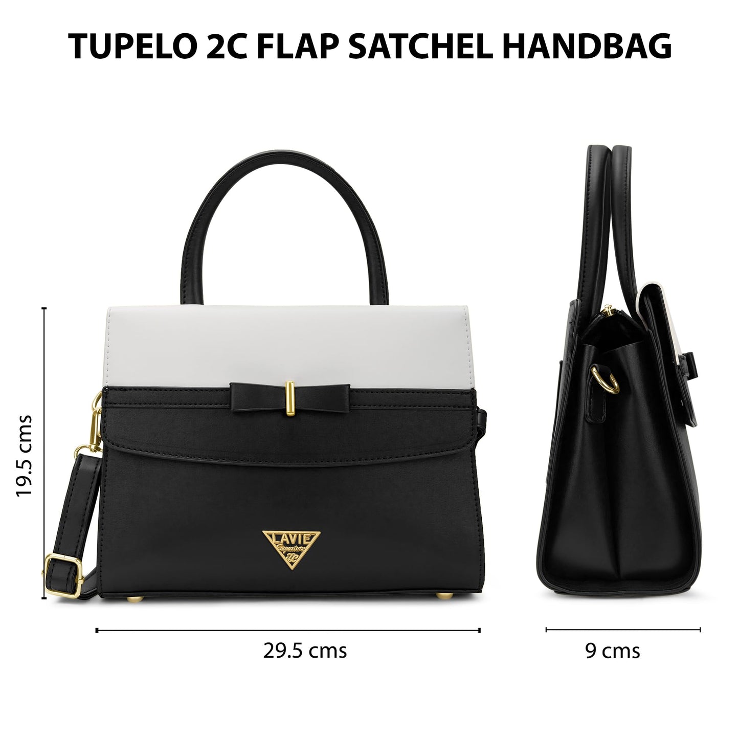 Lavie Signature Women's Tupelo 2C Satchel Handbag | Satchel Bag for Work | Ladies Purse | Stylish Shoulder Bag | Gift For Women