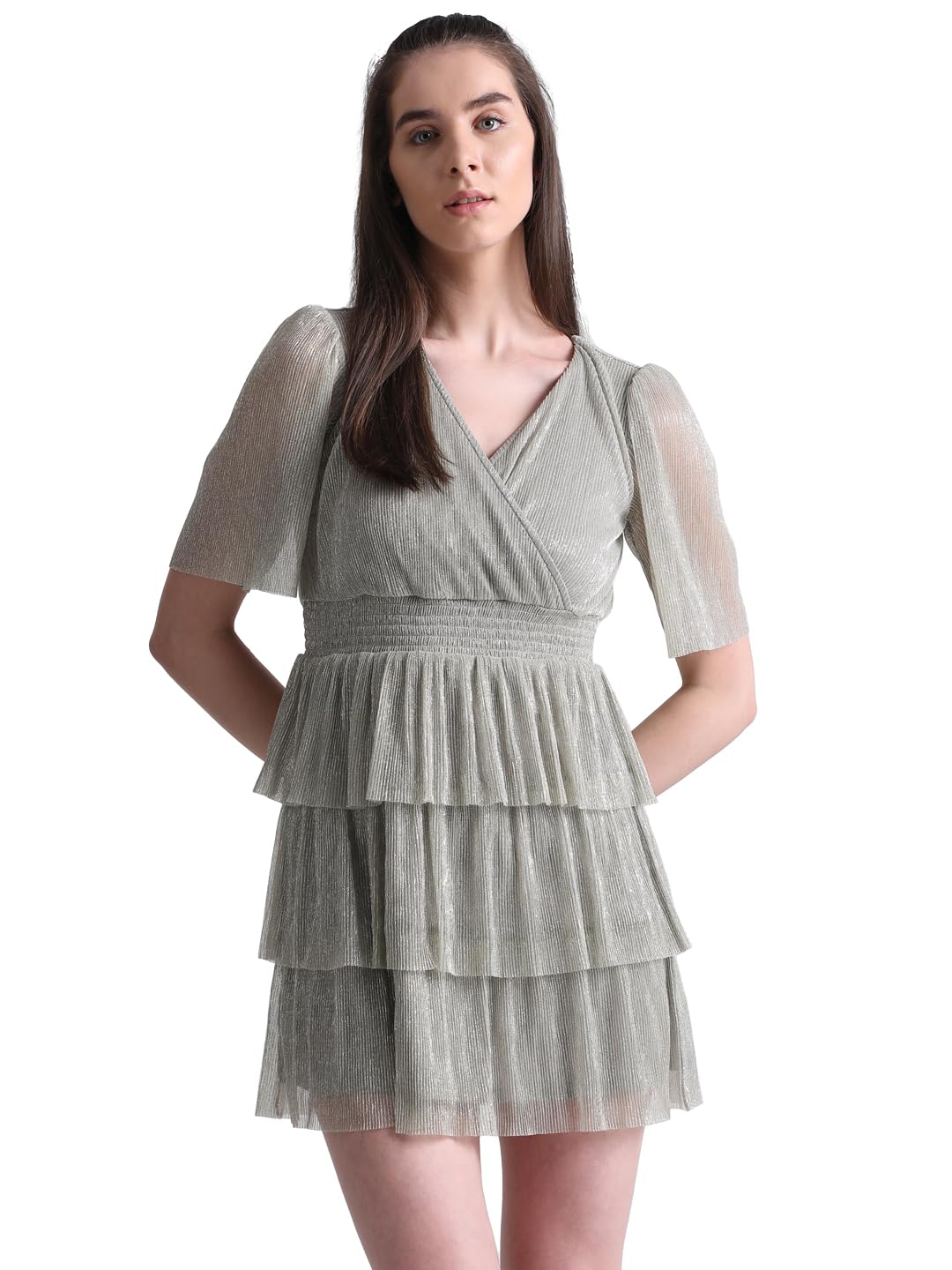 ONLY Regular Fit Dress (15313745_Canary Green_34)