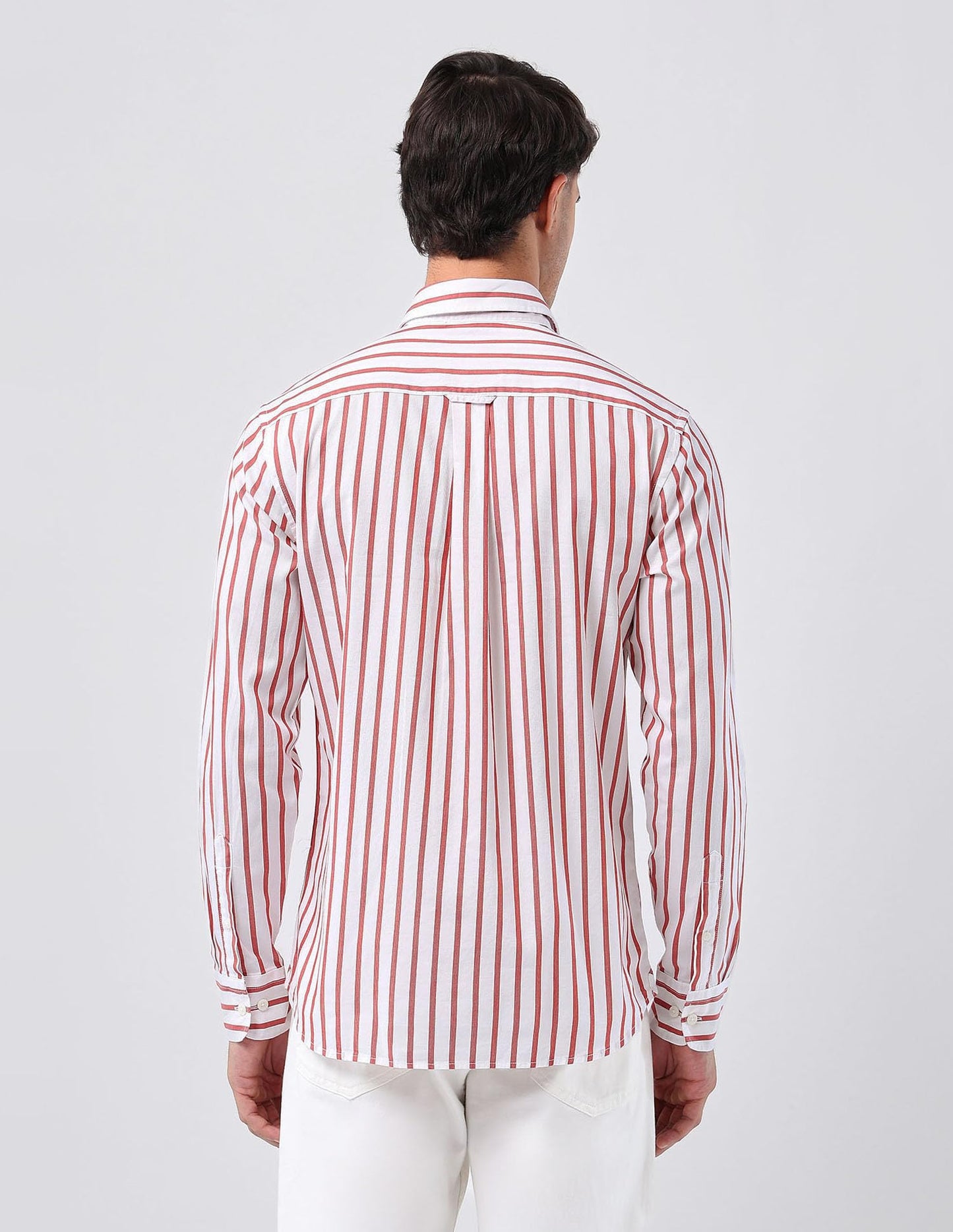 U.S.Polo Association Men's Vertical Striped 135Th Shirt