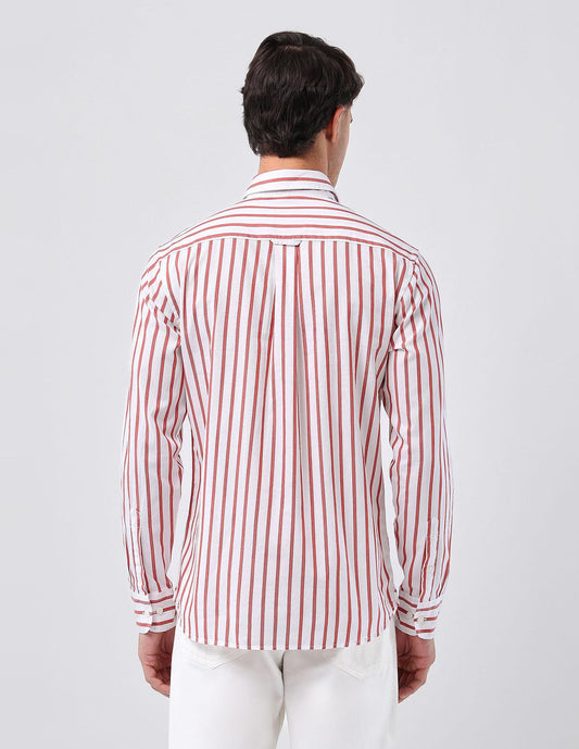 U.S.Polo Association Men's Vertical Striped 135Th Shirt