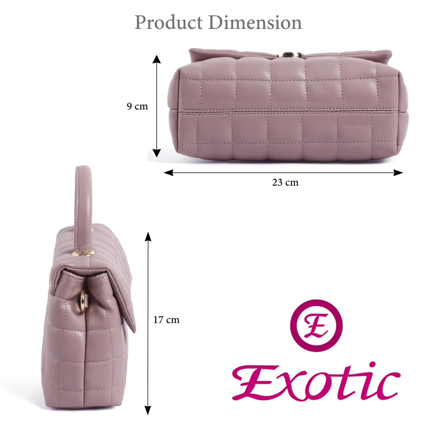 EXOTIC Urbanian sling bag (PURPLE)