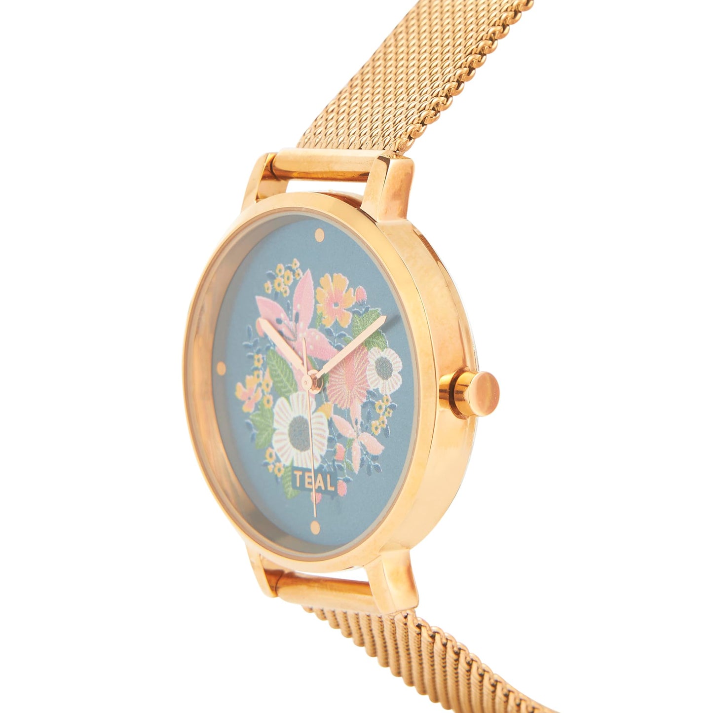 TEAL BY CHUMBAK Round Dial Analog Hand Watch for Women | Wrist Watch for Teenage Girls | Ladies Ghadi | Gifts for Women/Girls/Ladies | Stylish Fashion Watch for Casual/Work