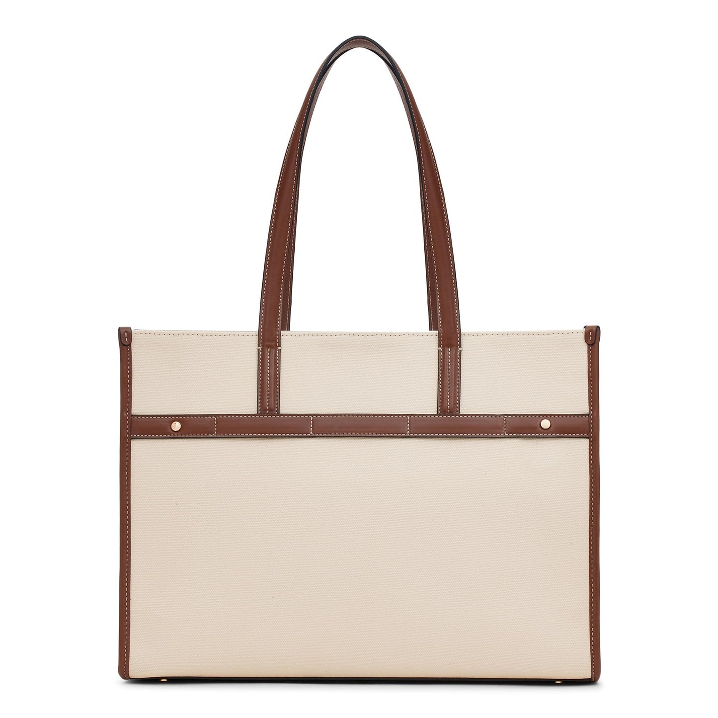 Miraggio Cruise Canvas Tote Bag For Women | Tote Bags for Women for Office Use | Fits Upto 16" Laptop | Ladies Shoulder Purse (Brown) (Brown)