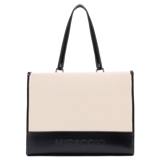 Miraggio Leanne Tote Bag (Ivory)