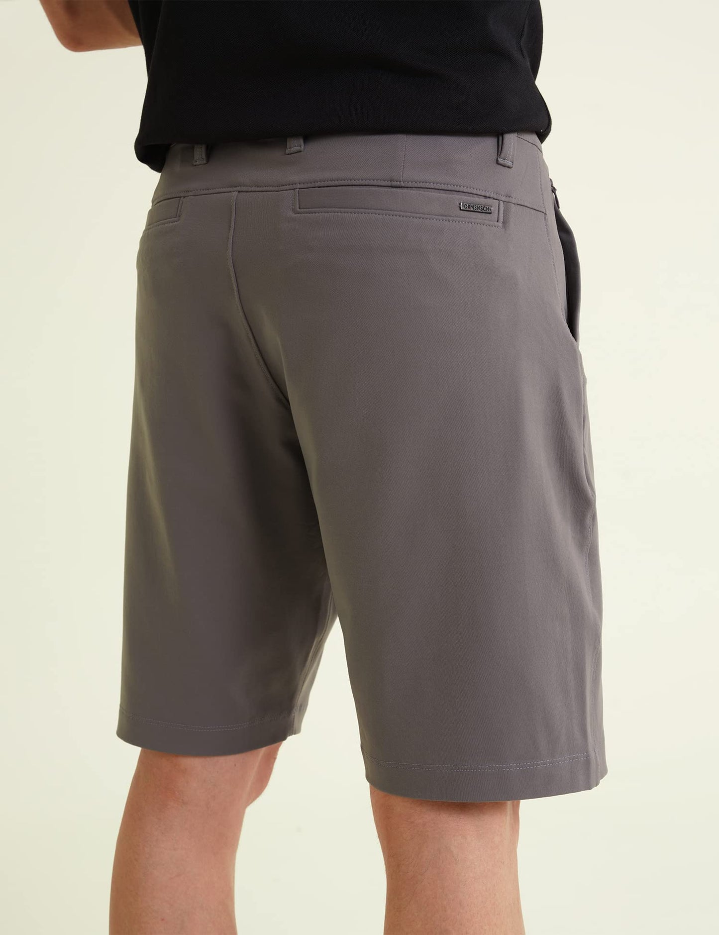 DAMENSCH Men's Chino Shorts (Dam-FSHT-MGY-XL_Grey_XL)