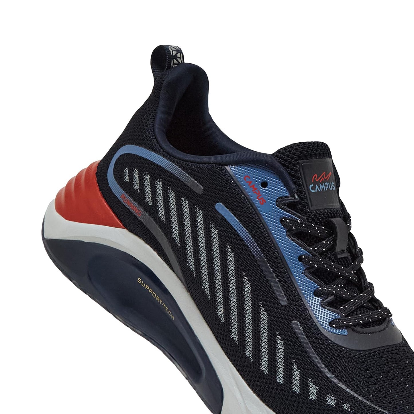 Campus Men's Abacus BLU/RED Running Shoes - 10UK/India 6G-221