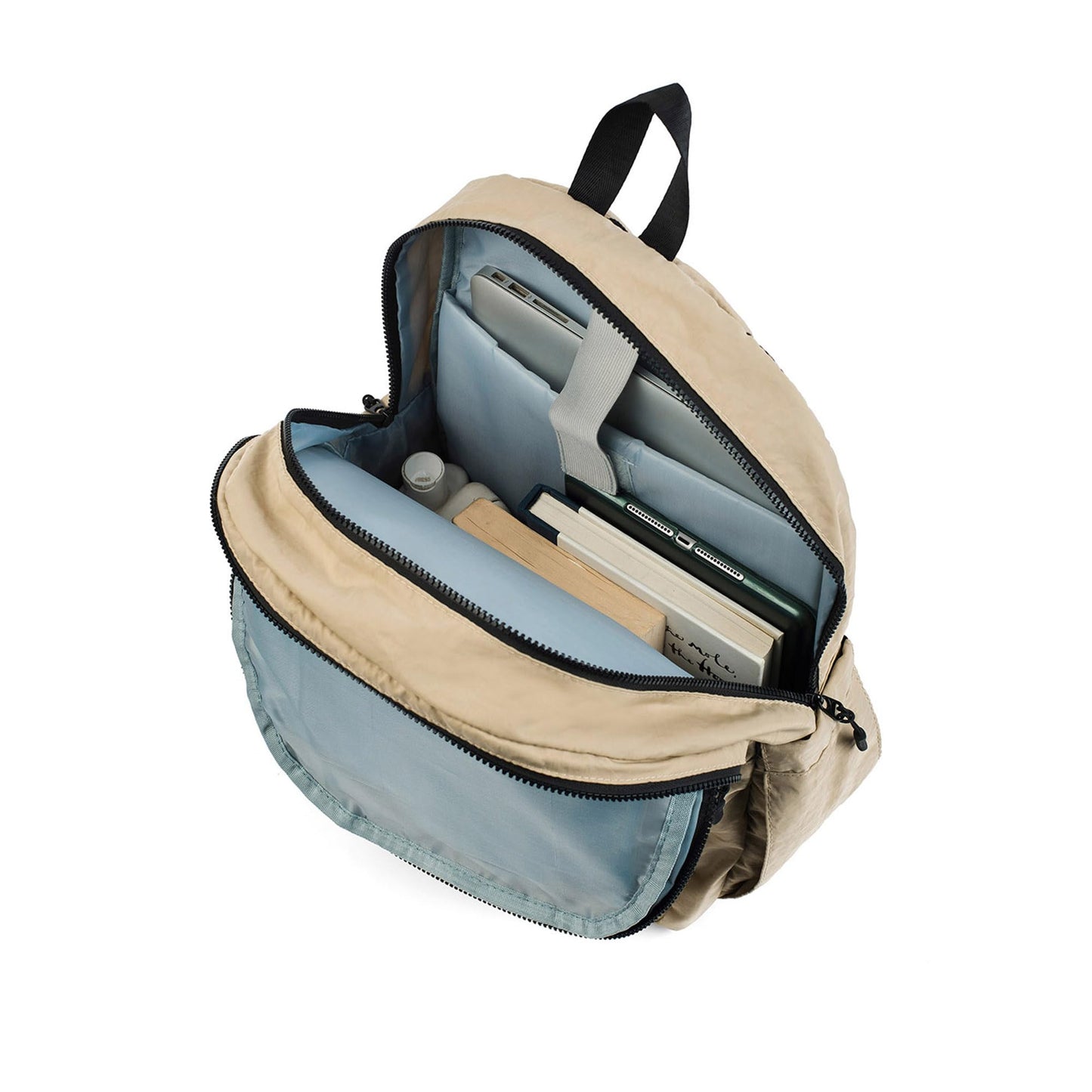 Lino Perros Pacman Utility Beige Backpack