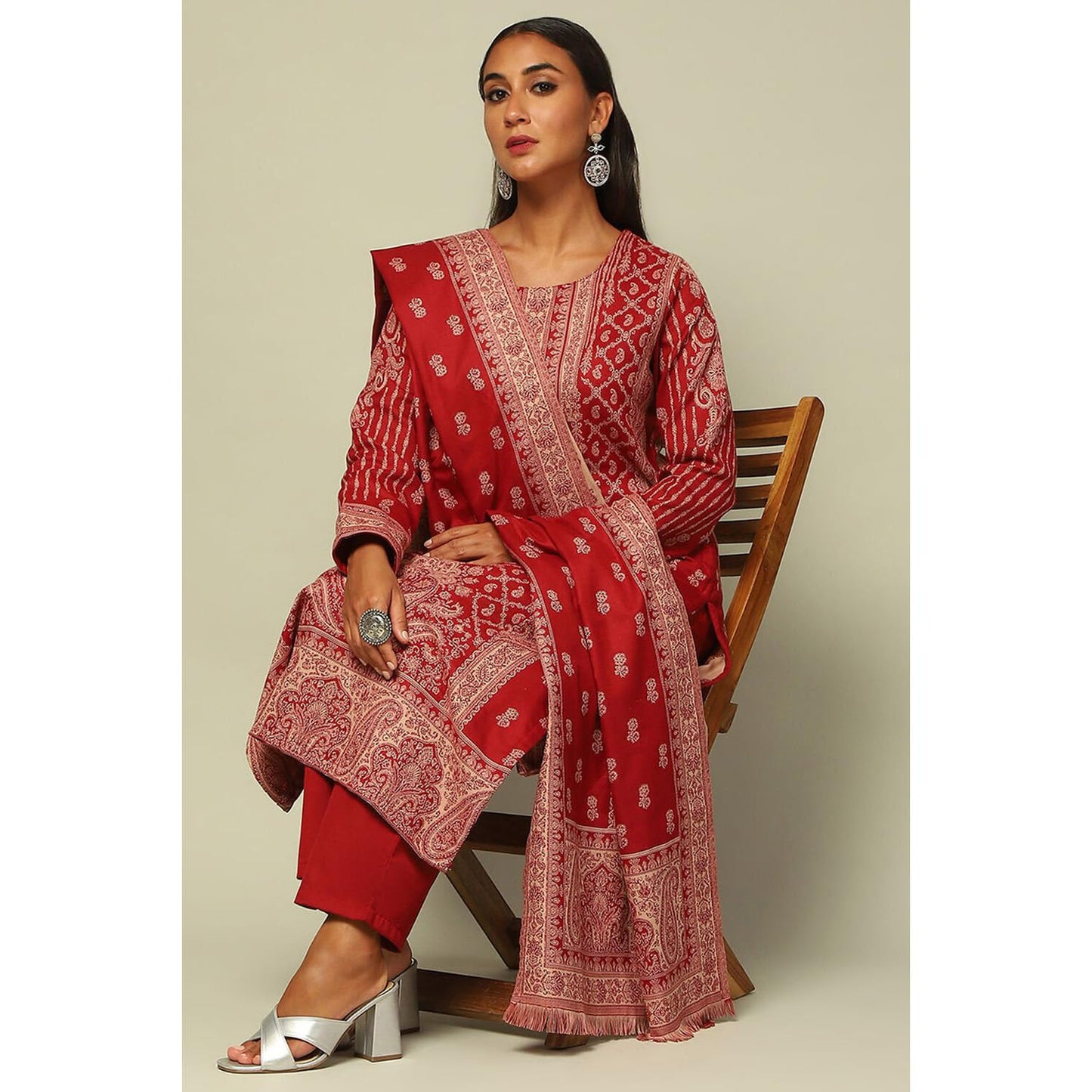 Rangriti Women's Acrylic Kurta Set