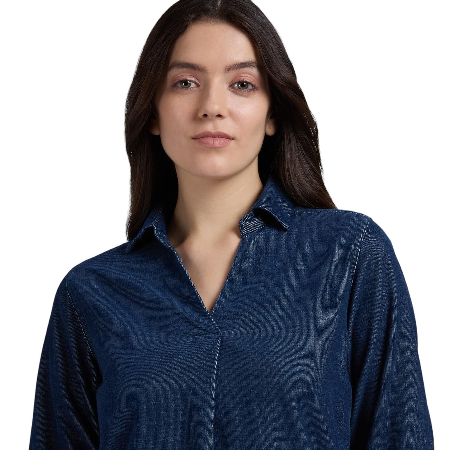 Pepe Jeans Women's Solid Regular Fit Shirt