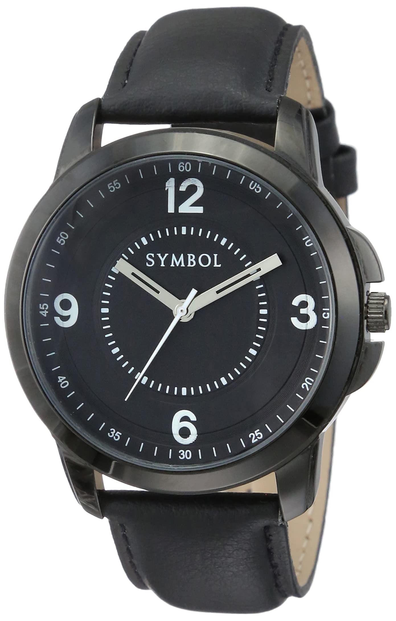 Amazon Brand - Symbol Spring-Summer'21 Analog Black Dial Men's Watch - AZ-SYM-SS21B-23C