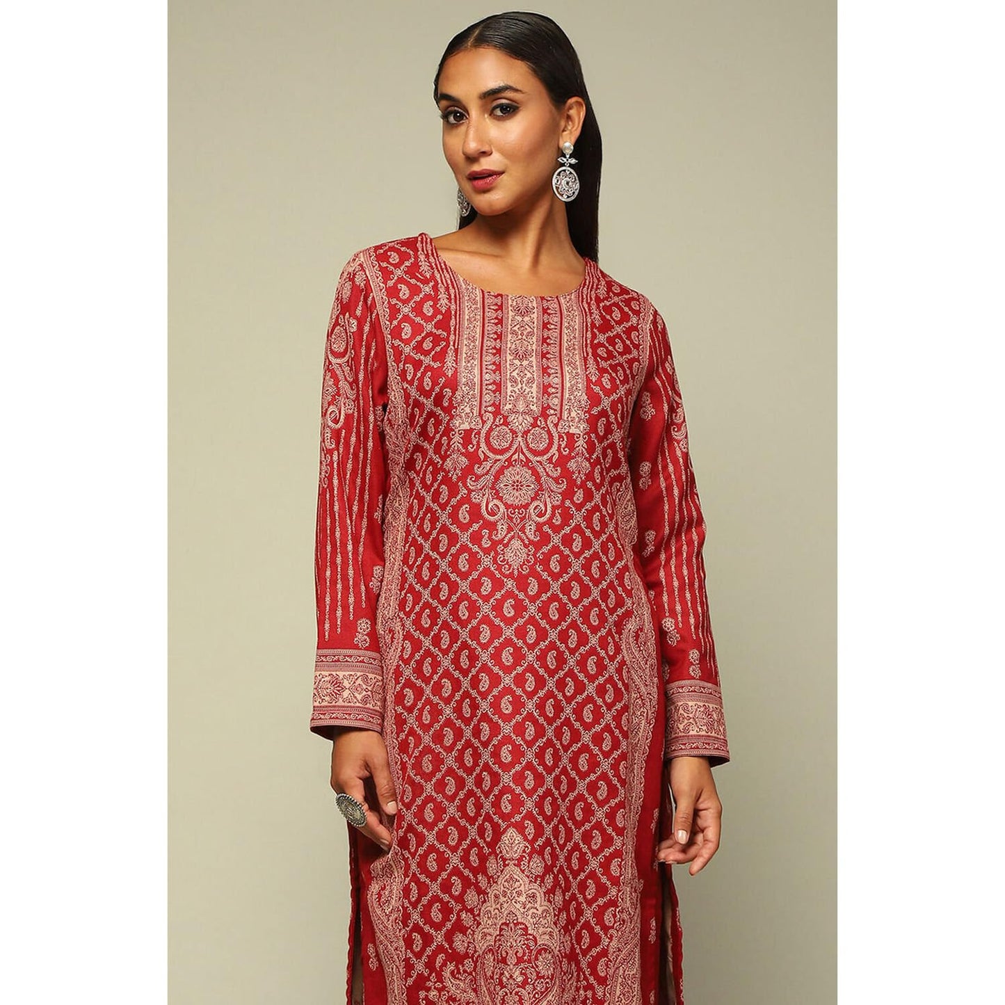 Rangriti Women's Acrylic Kurta Set