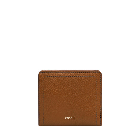 Fossil Women's Leather Logan Brown Wallet Sl7829216