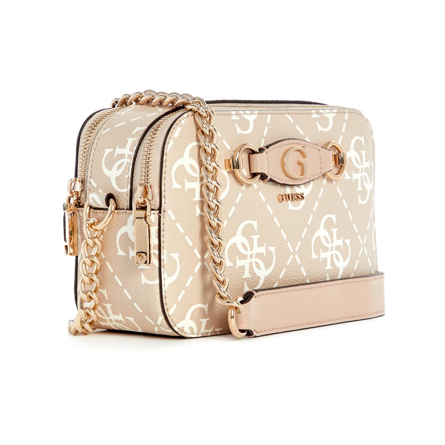 Guess Women's Sand Logo Printed Crossbody Bag| Ladies Purse Handbags | Gift For Ladies