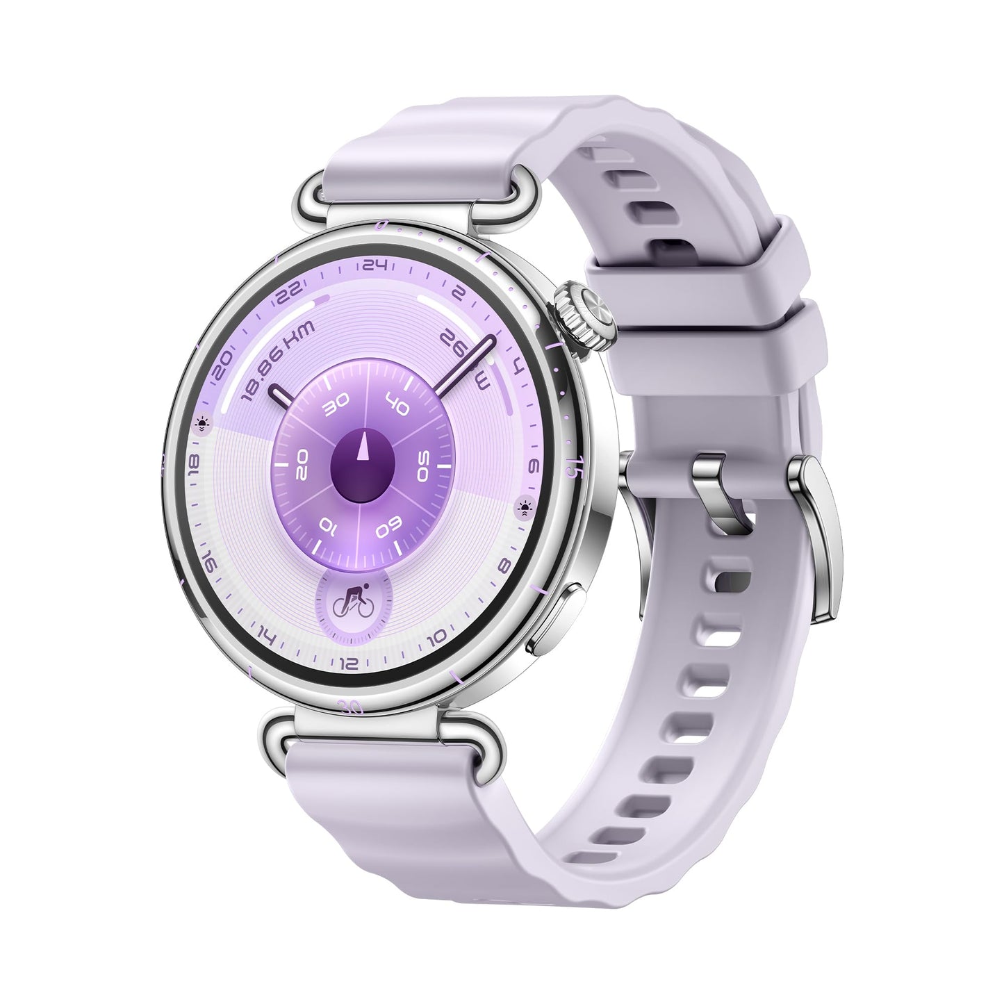 Huawei Watch GT 6 Smart Watch, 41mm, Upto 14 Days Battery Life, Smart Watches with 100+ Sports Mode, Cycling, iOS & Android Compatible, Emotional Wellbeing, Health Monitoring (Purple)