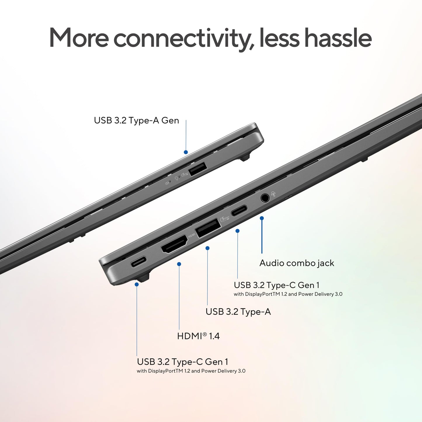 ASUS Vivobook S16 (2026), Smartchoice,Intel Core Ultra 7 355 (Series 3),16GB RAM, 1TB SSD, OLED, 16"(40 cm),Win 11, M365 Basic(1 Year), Office 2024, Matte Gray,1.7 Kg, S3607AA-SH089WS, Copilot+ PC