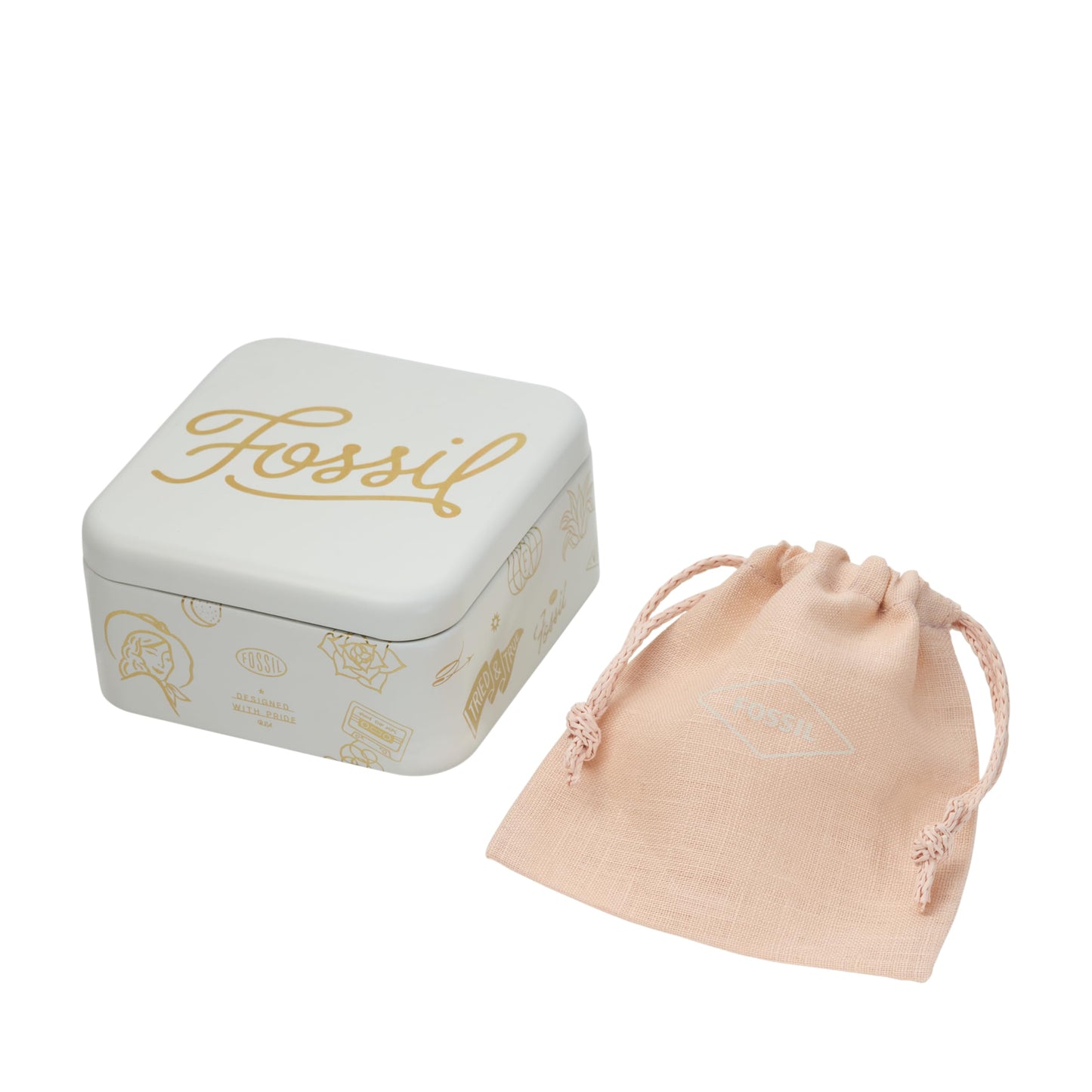 Fossil Sadie Gold Earring JF04116710 For Women