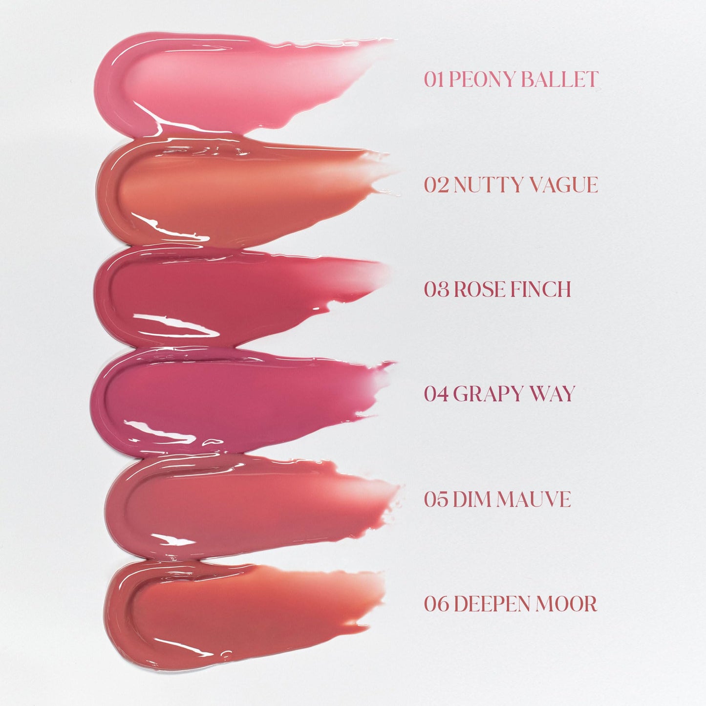 rom&nd Glasting Color Gloss (04 GRAPY WAY) | Kbeauty, Plumping, Glossy, Moisturizng, Natural Color, Long-lasting | Compact & Travel-Friendly | Suitable for Daily Use | Pack of 1