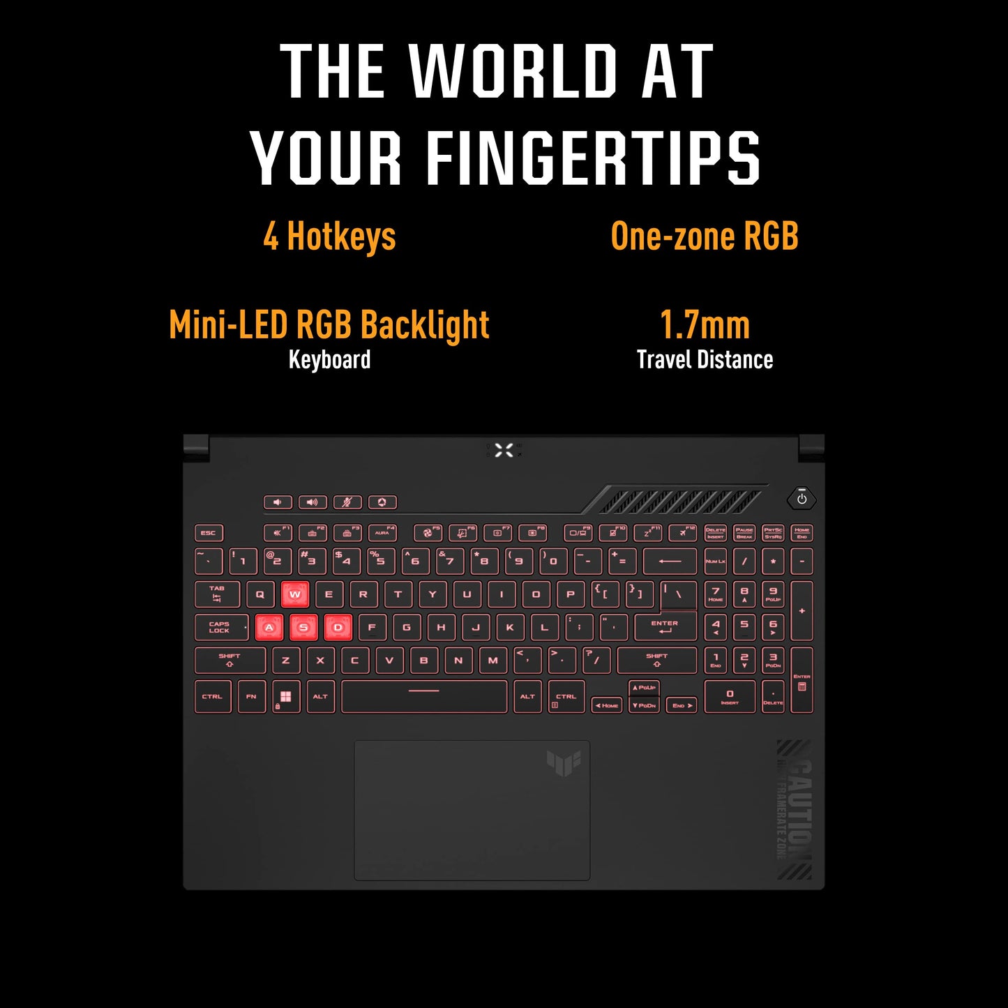 ASUS TUF Gaming F15, 15.6" FHD 16:9, 144Hz 250nits, Intel Core i7-13620H 13th Gen, Gaming Laptop (16GB RAM/512GB SSD/RTX 4050/Windows 11/Office Home/90WHr Battery/Mecha Gray/2.2 Kg), FX507VU-LP210WS