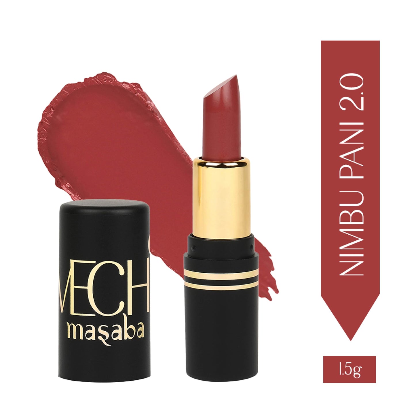 LoveChild Masaba Pocket Mini Lipsticks Set of 3 with Free Travel Pouch, Hydrating & Long-Lasting Matte Finish, 1.5g Each, Shades for All Skin Tones, Compact & Travel-Friendly Gift Pack, Combo B