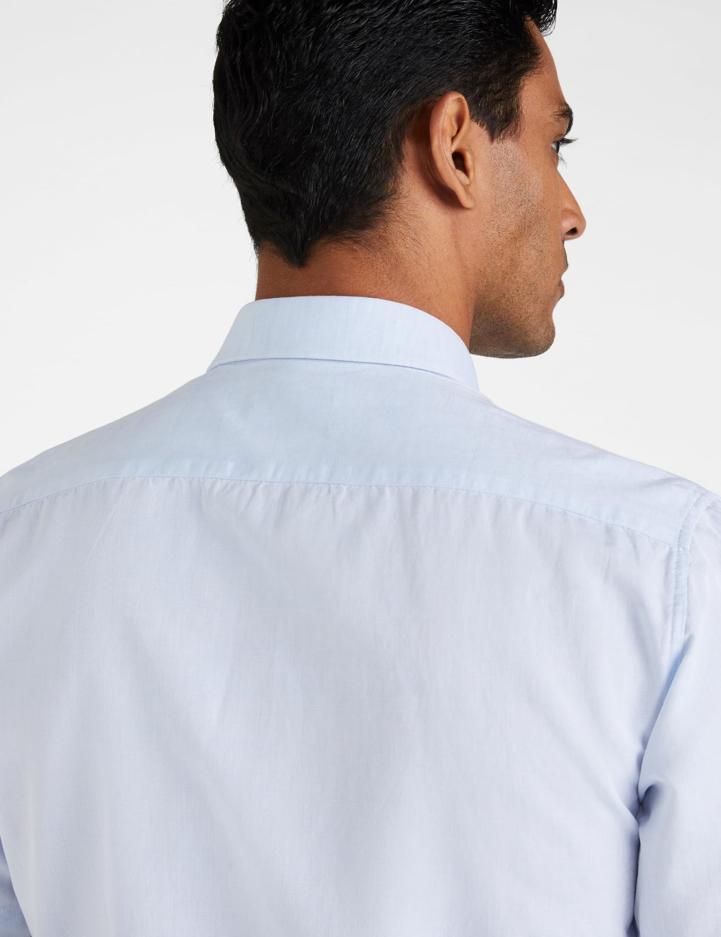 Allen Solly Men's Solid Slim Fit Shirt (ASSHQSPP839566_Light Blue