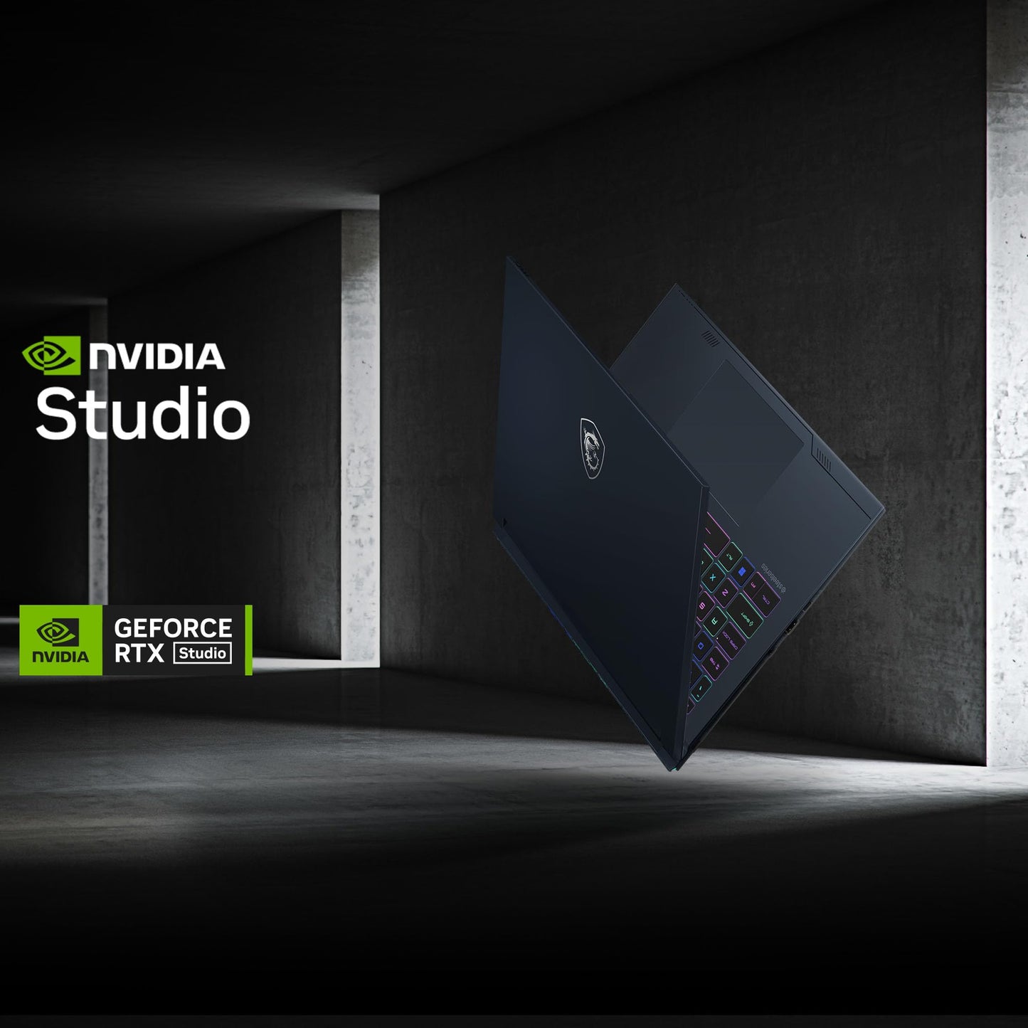 Stealth 14 AI Studio, Intel Core Ultra 7 155H, Built-in AI,36CM 2.8K OLED 120Hz Gaming Laptop(32GB/1TB NVMe SSD/Windows 11 Home/NVIDIA GeForce RTX 4070, GDDR6 8GB /Star Blue/1.7Kg), A1VGG-054IN