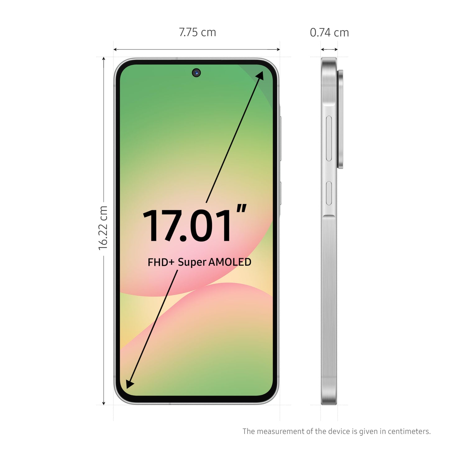 Samsung Galaxy A56 5G (Awesome Light Gray, 8GB, 256GB) | Awesome Intelligence: Circle to Search, Intelligent Editing | Awesome 6 OS & 6 Years Security Updates | IP67