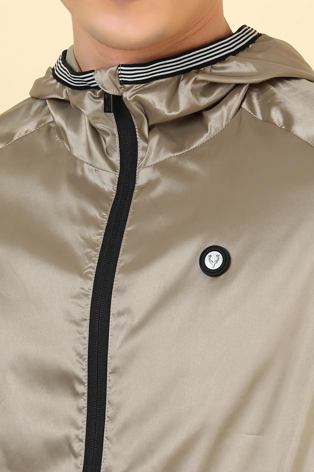 Allen Solly Men's A-Line Coat (ASJKLJBOF734329_Brown