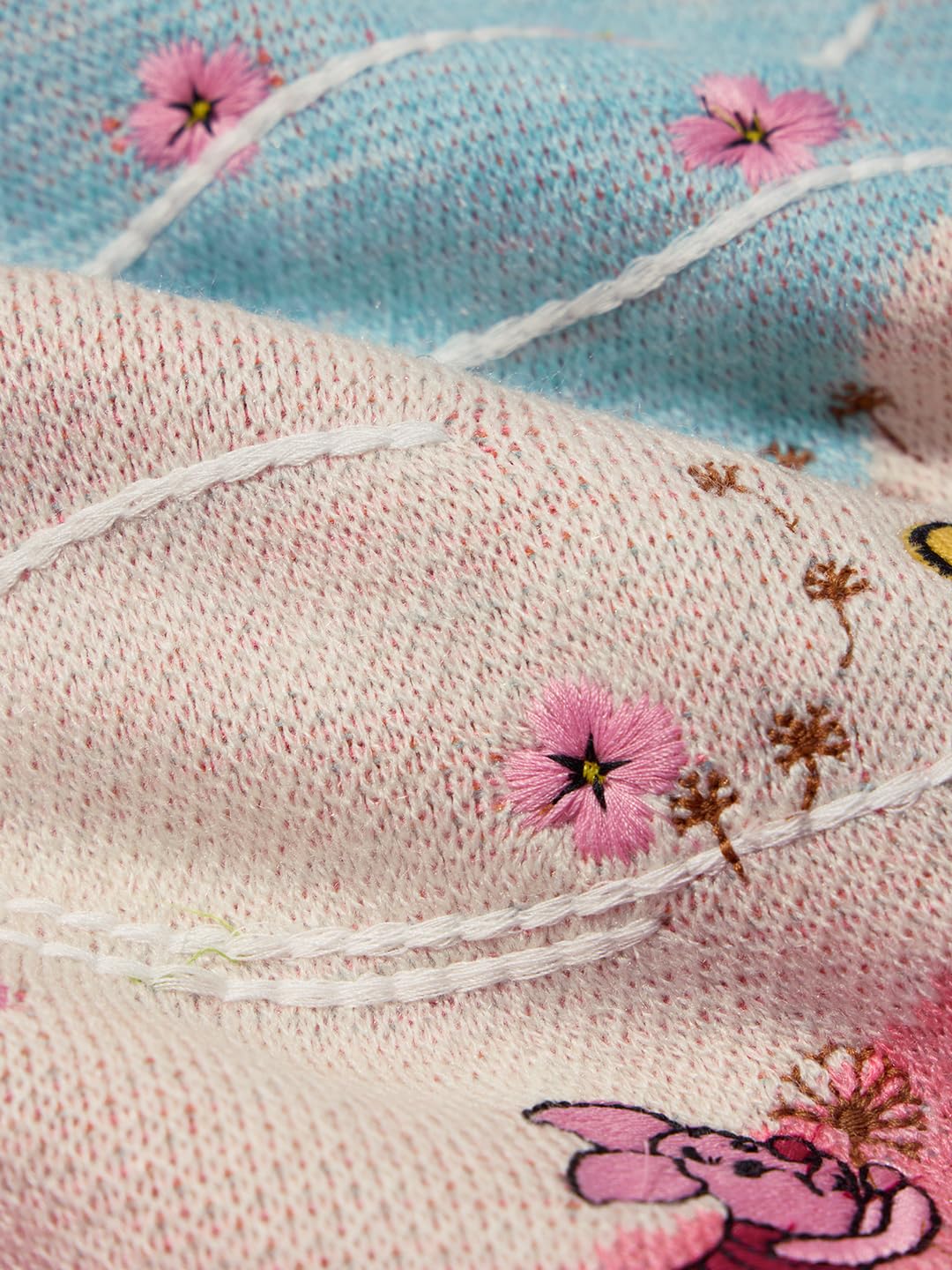 The Souled Store Winnie The Pooh : Scenic Women Oversized Sweater