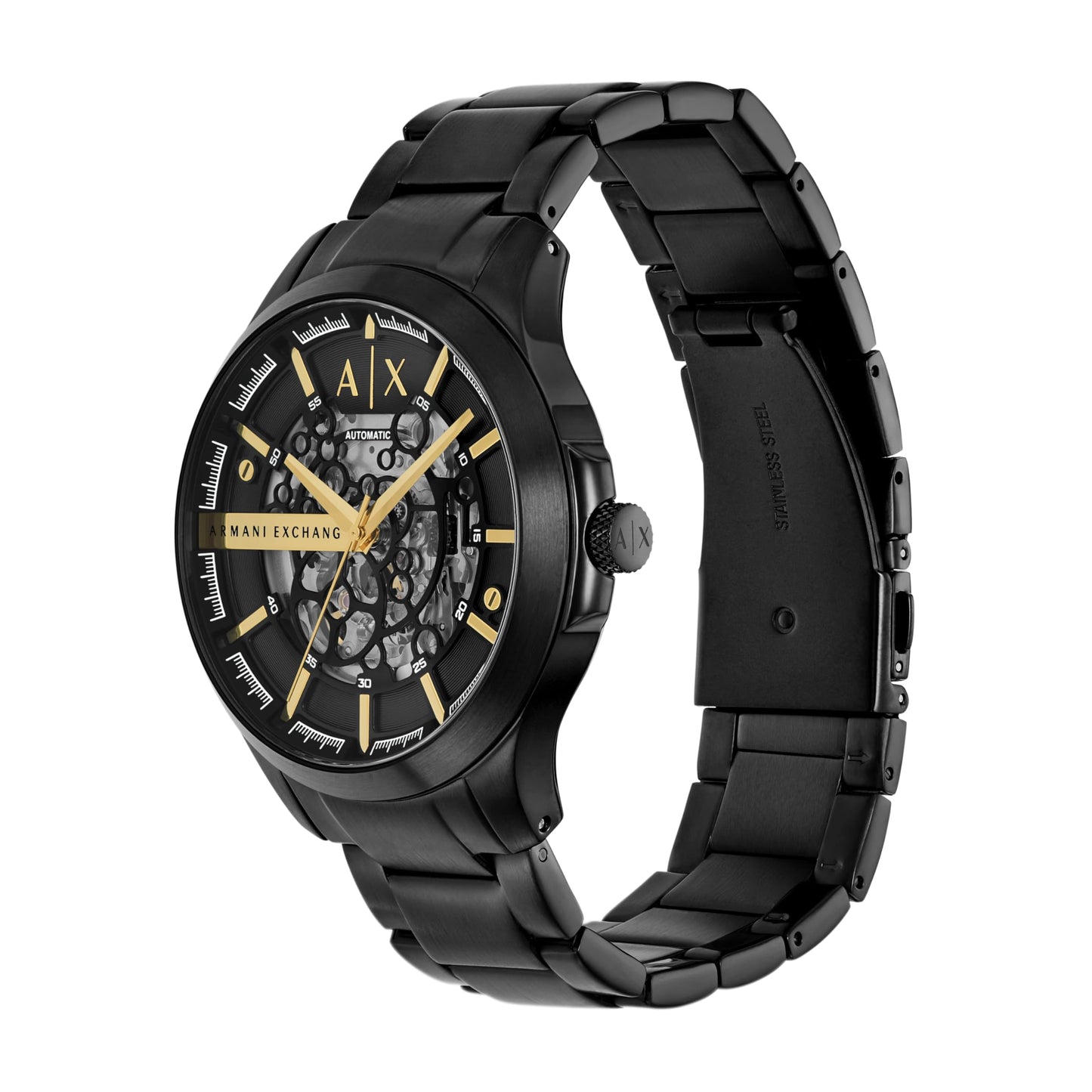 Armani Exchange Black Quartz Stainless Steel Watch AX2463