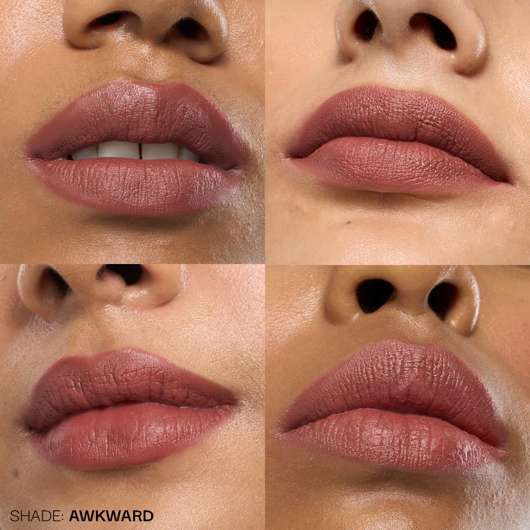 FAE Beauty Modern Matte Lipstick | Comfortable Cushion Matte Formula | One Stroke Application | Longwear | Richly Pigmented (Shade Awkward)