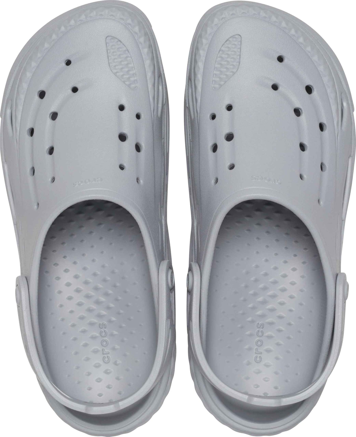 Crocs Unisex-Adult Off Grid Clog LGR Light Grey, 8 UK