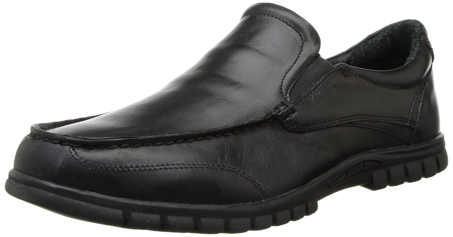 Woodland Men's Black Leather Moccasin-11 UK (45 EU) (GC 3449119)