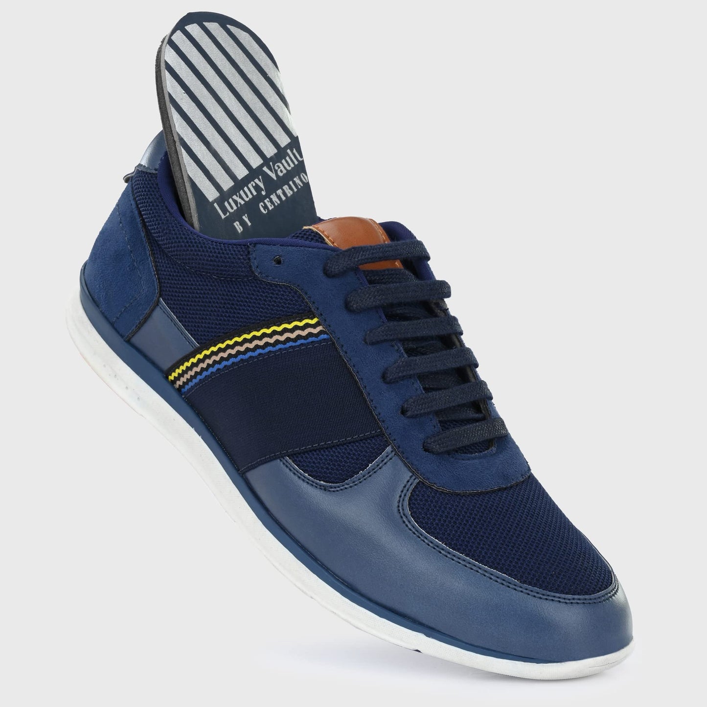 Centrino Casual Shoe for Men | Trendy Sneaker with Soft Cushioned Insole | Stylish, Durable & Comfortable Design | Ideal for Everyday Casual Wear & Outings 6016-04_Navy_10