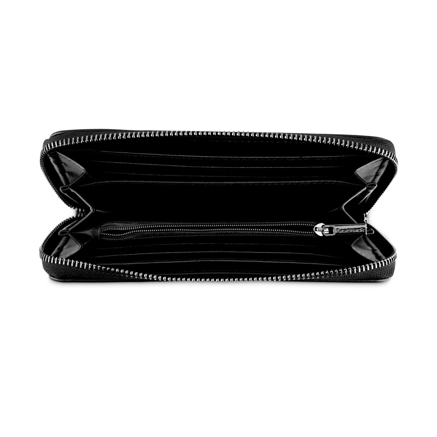 Fastrack Women Zipper Casual Wallet with Multiple Card Slots | Made up of Premium Faux Leather | Wallet for Daily Casual Use