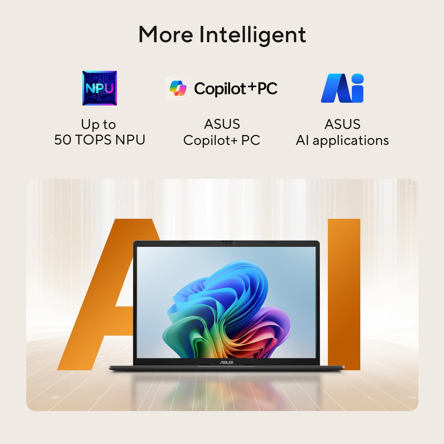 ASUS Vivobook S14,Smartchoice,AMD Ryzen AI 5 330,16GB RAM,512GB SSD,OLED,14",Win11,Office24,M365 Basic (1Yr),Matte Gray,1.4Kg,M3407KA-SF044WS,50 Tops,Metallic Design Laptop,Next-Gen AI Laptop,Copilot+