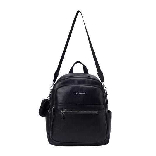 Lino Perros Black Backpack
