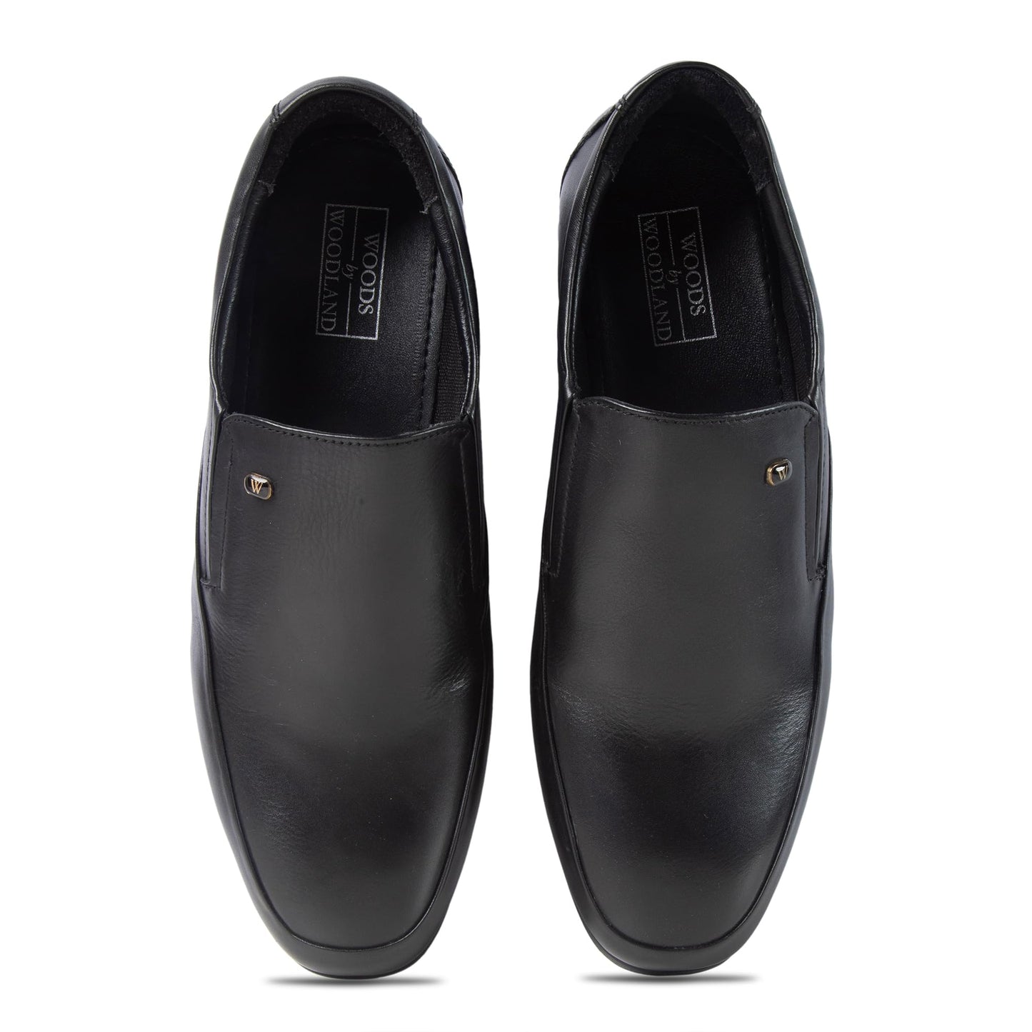 Woodland Men's Black Softy Formal Shoes-8 UK (42EURO) (OGW 6205024)