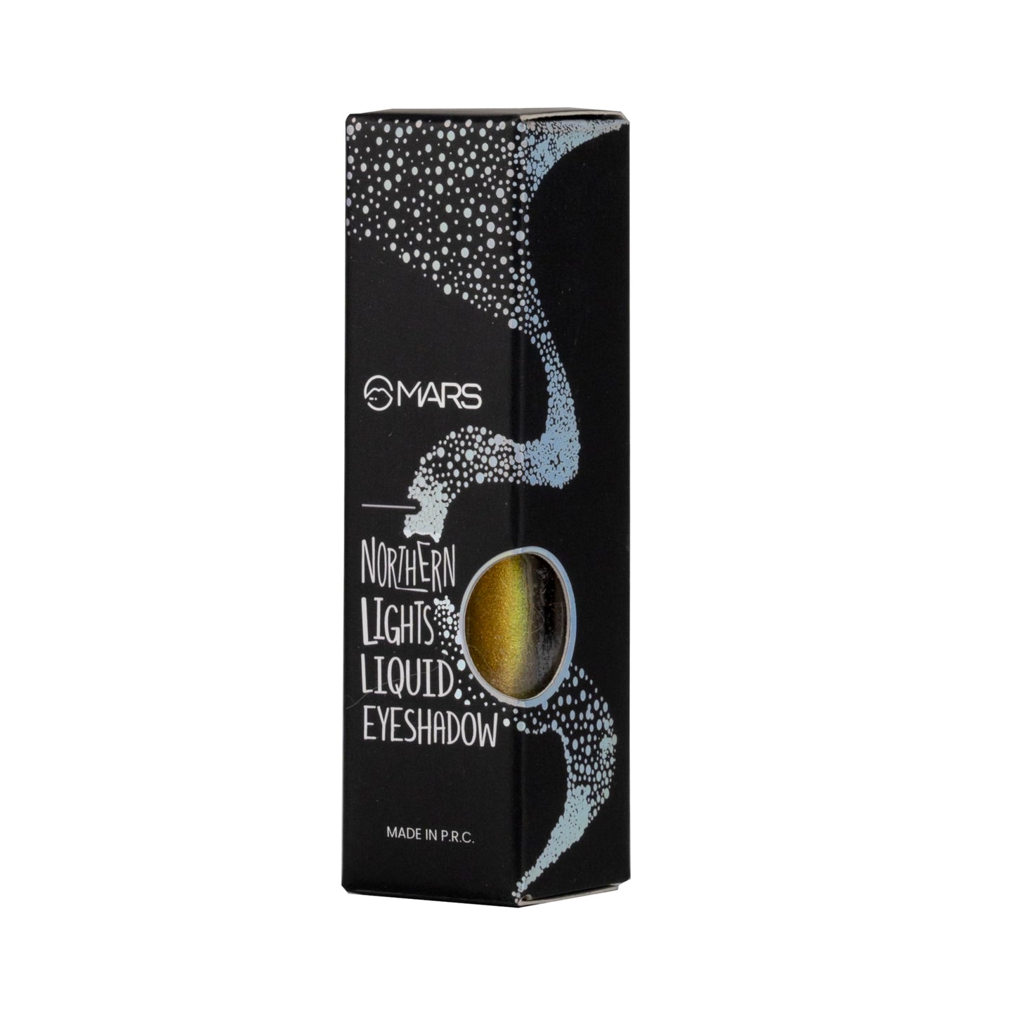 MARS Northern Lights Liquid Eyeshadow With Dual-Tone Chrome Effect | Liquid Shimmer | One Swipe Pigmentation | Smudge Proof | Light Weight Formula | (1.8ml) (05-Greenlandic Gleam)