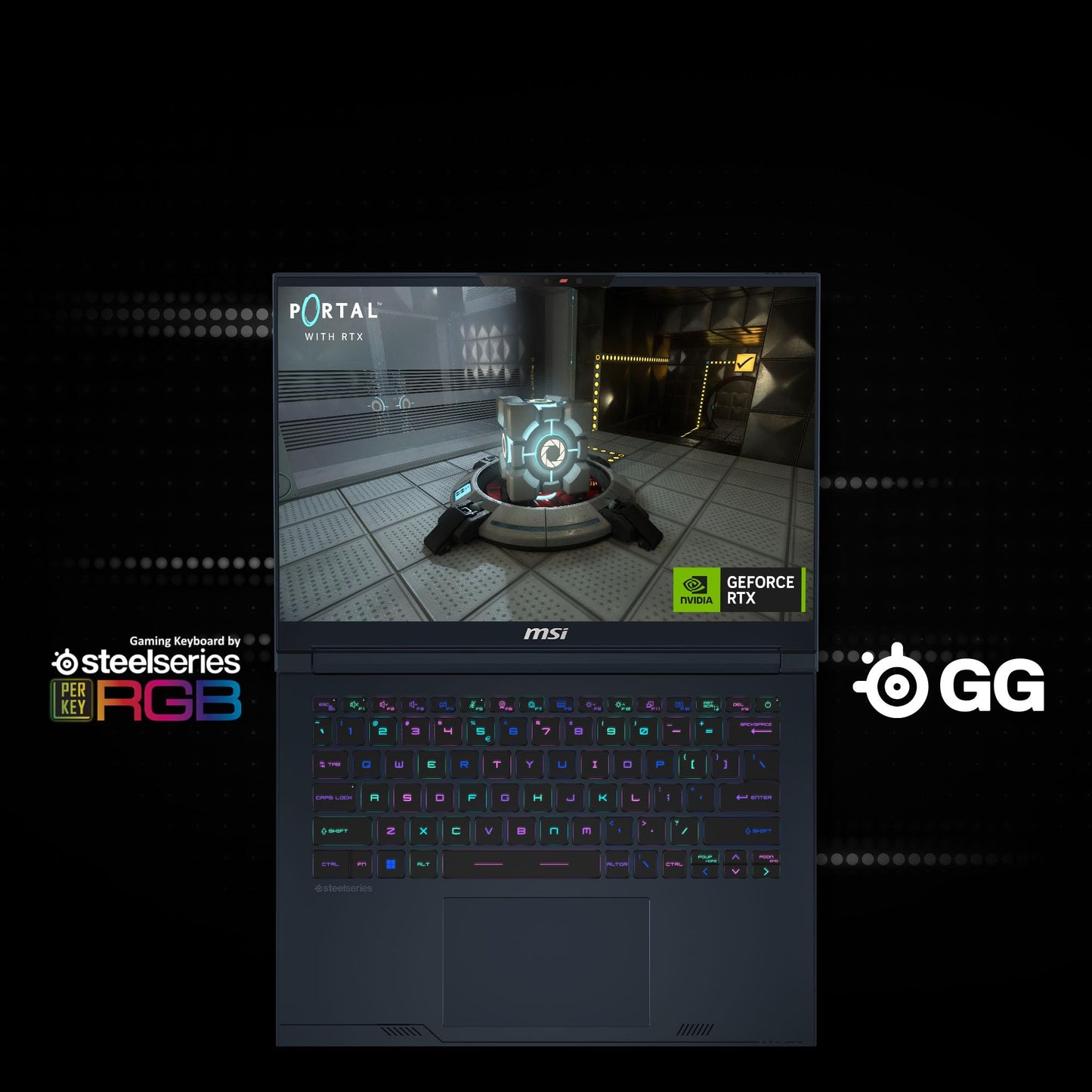 Stealth 14 AI Studio, Intel Core Ultra 7 155H, Built-in AI,36CM 2.8K OLED 120Hz Gaming Laptop(32GB/1TB NVMe SSD/Windows 11 Home/NVIDIA GeForce RTX 4070, GDDR6 8GB /Star Blue/1.7Kg), A1VGG-054IN