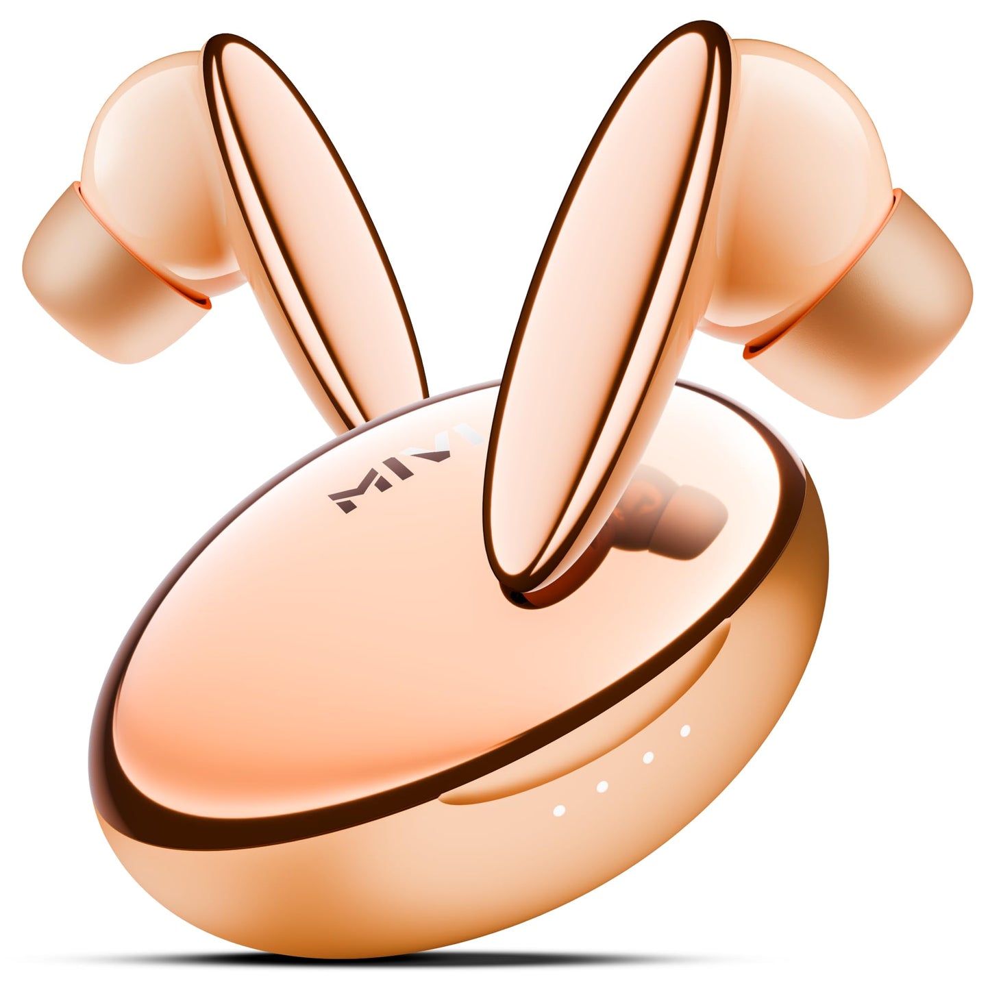 Mivi Opera ANC [Flagship Launch], True Wireless Earbuds with 35dB ANC, Hi-Res Audio, LDAC, 3D Soundstage, 60H Playtime, Spatial Audio, Transparency Mode, 13mm Drivers