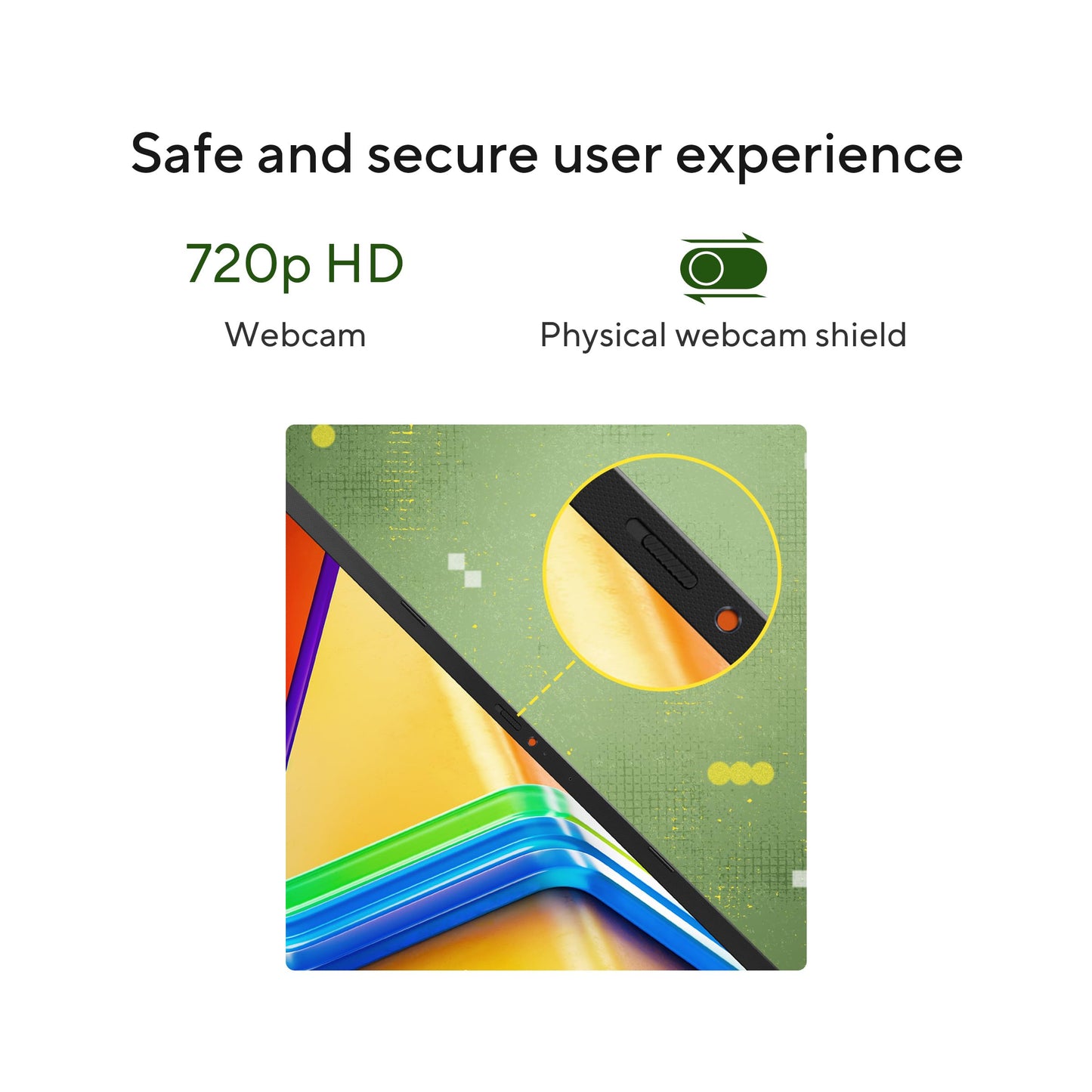 ASUS Vivobook 15, Smartchoice, AMD Ryzen 7 5825U, 16GB RAM, 512GB SSD, FHD 15.6", Windows 11, Office Home 2024, Quiet Blue, 1.7Kg, M1502YA-BQ703WS, AMD Radeon iGPU, M365 Basic (1Year)*, 42Whr Laptop