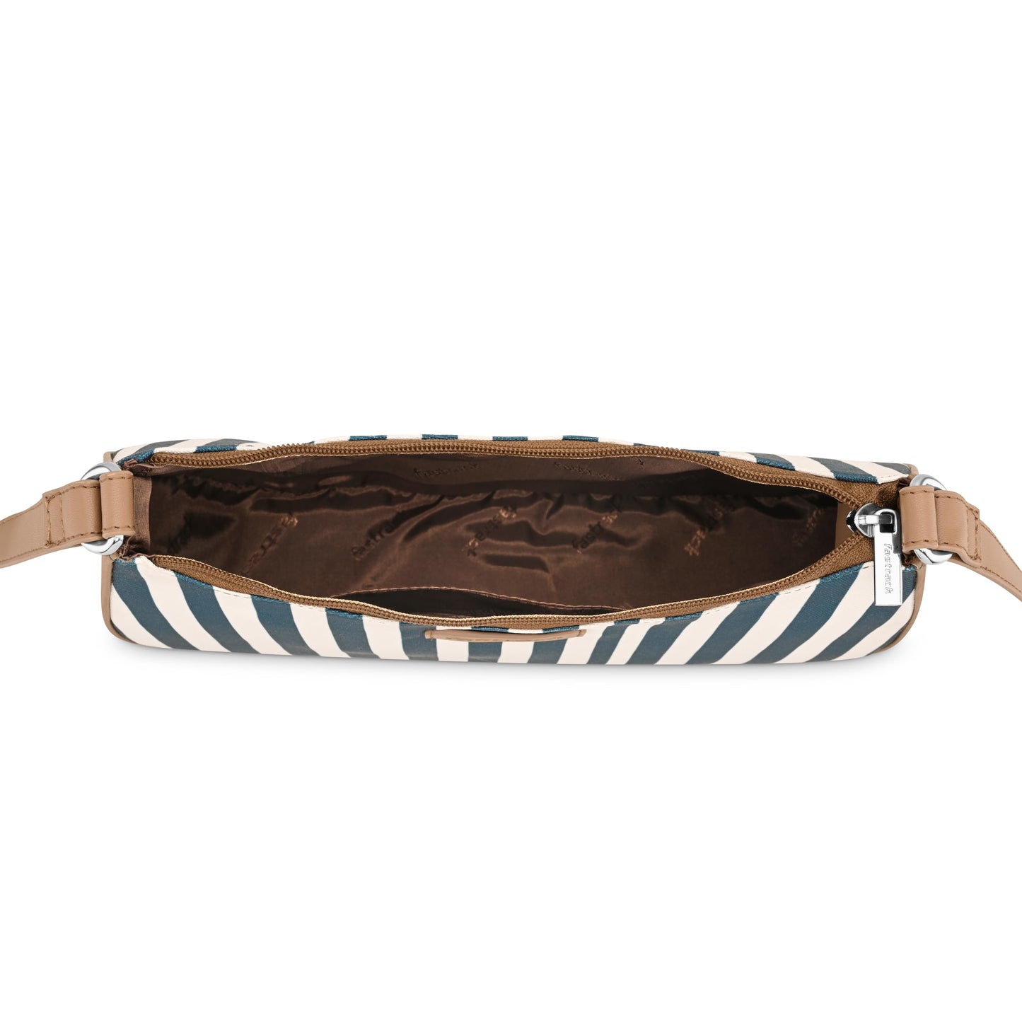 Fastrack Striped Crescent Casual Sling Bag for Women, Girls and Ladies