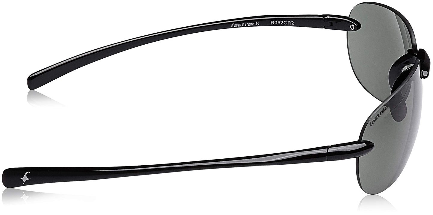 Fastrack UV Protected Sport Men's Sunglasses - (NBR052GR2|62|Grey Color Lens)